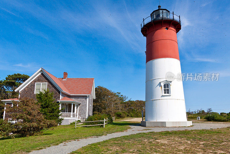 Nauset lighthuse，好望角，Ma